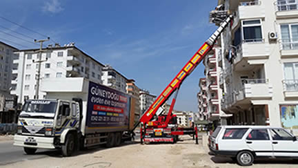gaziantep evden eveasansörlü taşımacılık